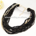 Hot sale ethnic mix match elegant beaded necklace